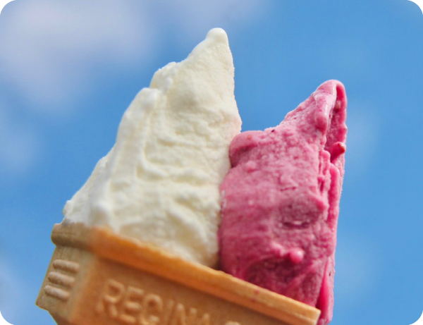 いちごのジェラート